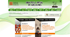 Desktop Screenshot of biblioteca.cij.gob.mx